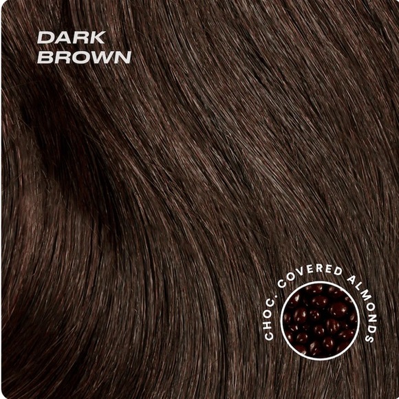 INH Hair wig hair extention Liane ponytail 18” mid-Length curls dark brown color - Picture 3 of 4